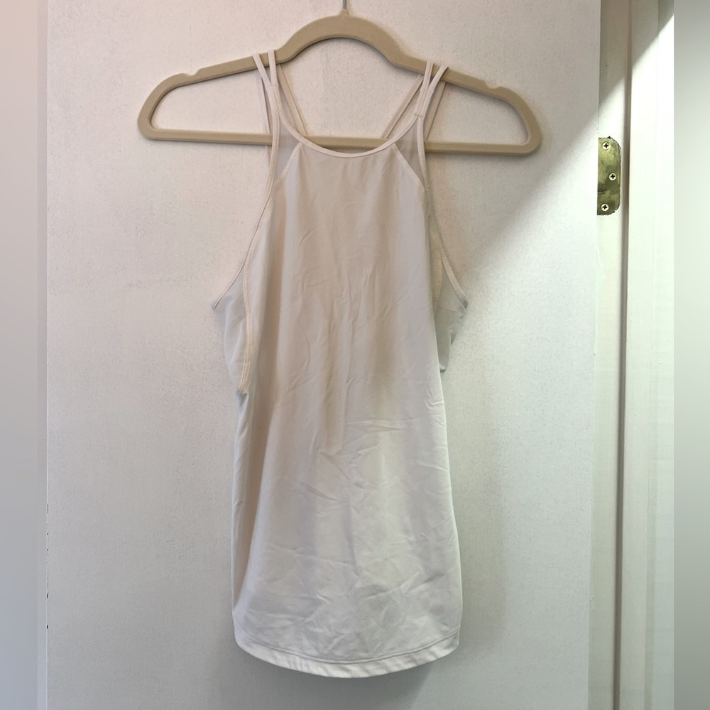 Lululemon S/M High Neck Mesh Tank